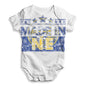 Made In NE Nebraska Baby Unisex ALL-OVER PRINT Baby Grow Bodysuit