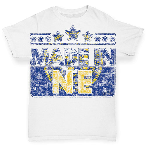 Made In NE Nebraska Baby Toddler ALL-OVER PRINT Baby T-shirt