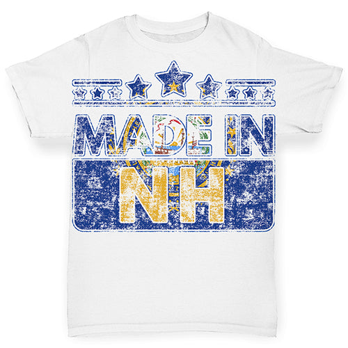 Made In NH New Hampshire Baby Toddler ALL-OVER PRINT Baby T-shirt