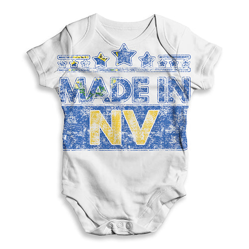 Made In NV Nevada Baby Unisex ALL-OVER PRINT Baby Grow Bodysuit