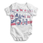 Made In OH Ohio Baby Unisex ALL-OVER PRINT Baby Grow Bodysuit