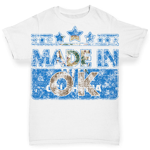 Made In OK Oklahoma Baby Toddler ALL-OVER PRINT Baby T-shirt