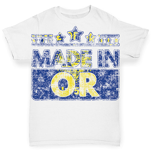Made In OR Oregon Baby Toddler ALL-OVER PRINT Baby T-shirt