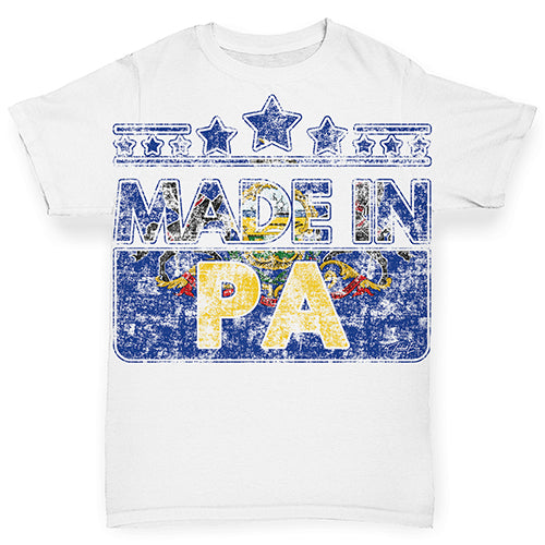 Made In PA Pennsylvania Baby Toddler ALL-OVER PRINT Baby T-shirt