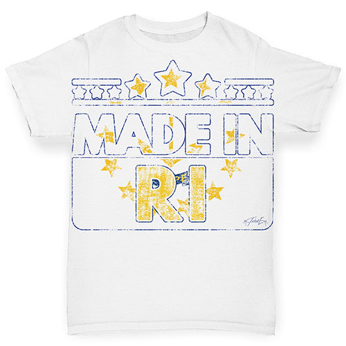 Made In RI Rhode Island Baby Toddler ALL-OVER PRINT Baby T-shirt
