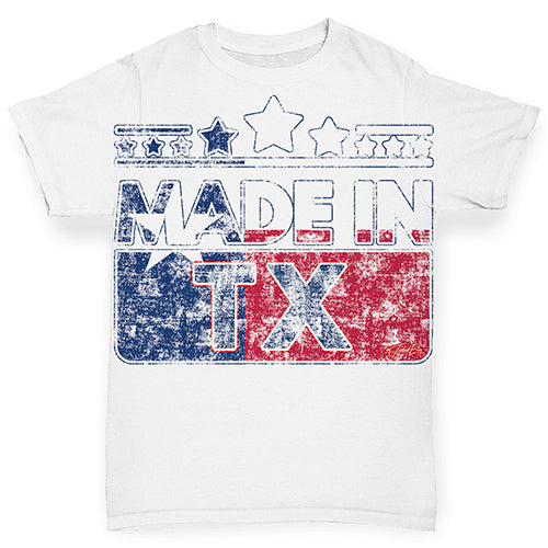 Made In TX Texas Baby Toddler ALL-OVER PRINT Baby T-shirt