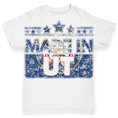 Made In UT Utah Baby Toddler ALL-OVER PRINT Baby T-shirt