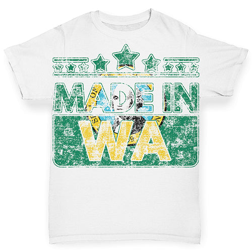 Made In WA Washington Baby Toddler ALL-OVER PRINT Baby T-shirt