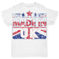 Made In UK United Kingdom Baby Toddler ALL-OVER PRINT Baby T-shirt