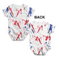 GB Archery Silhouette Baby Unisex ALL-OVER PRINT Baby Grow Bodysuit