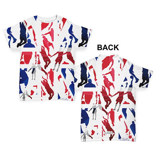 GB Basketball Silhouette Baby Toddler ALL-OVER PRINT Baby T-shirt