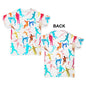 Athletics Rainbow Silhouette Baby Toddler ALL-OVER PRINT Baby T-shirt