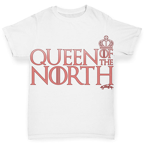 Queen Of The North Crown Baby Toddler ALL-OVER PRINT Baby T-shirt