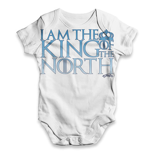 I Am King Of The North Baby Unisex ALL-OVER PRINT Baby Grow Bodysuit