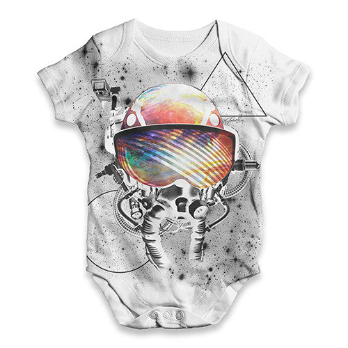 Cosmic Space Astronaut Pilot Baby Unisex ALL-OVER PRINT Baby Grow Bodysuit