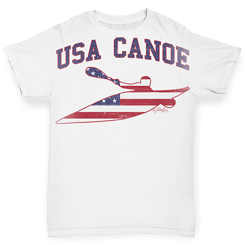 USA Canoe Baby Toddler ALL-OVER PRINT Baby T-shirt