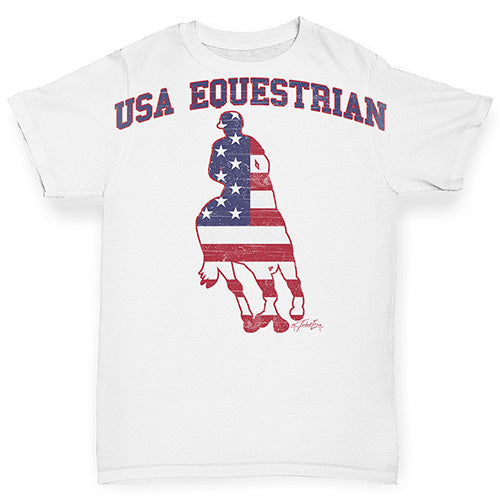 USA Equestrian Baby Toddler ALL-OVER PRINT Baby T-shirt