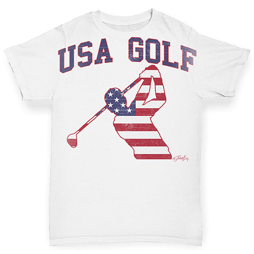 USA Golf Baby Toddler ALL-OVER PRINT Baby T-shirt