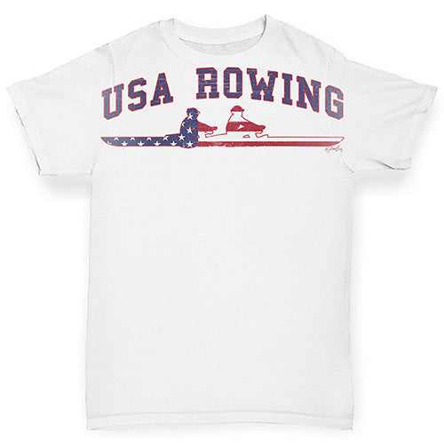USA Rowing Baby Toddler ALL-OVER PRINT Baby T-shirt