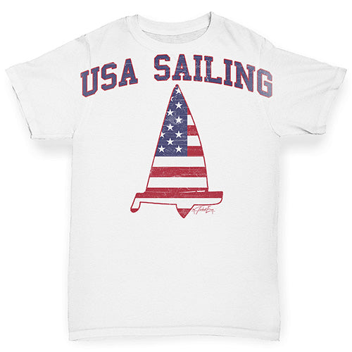 USA Sailing Baby Toddler ALL-OVER PRINT Baby T-shirt
