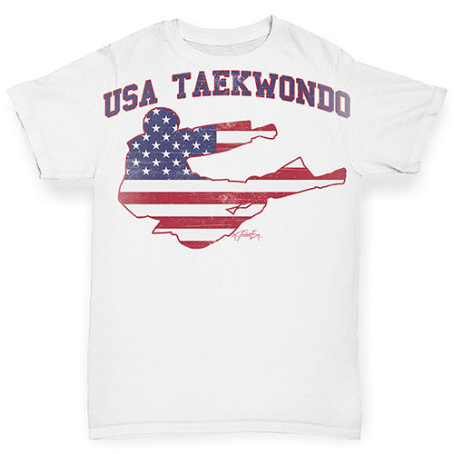 USA Taekwondo Baby Toddler ALL-OVER PRINT Baby T-shirt