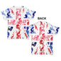 GB Mountain Biking Collage Baby Toddler ALL-OVER PRINT Baby T-shirt