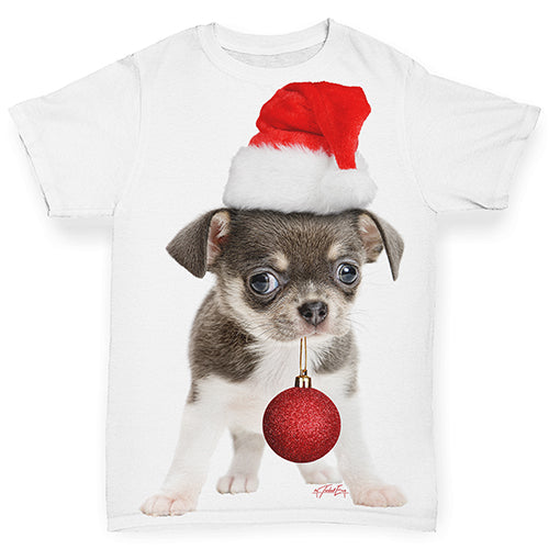 Christmas Bauble Puppy Baby Toddler ALL-OVER PRINT Baby T-shirt