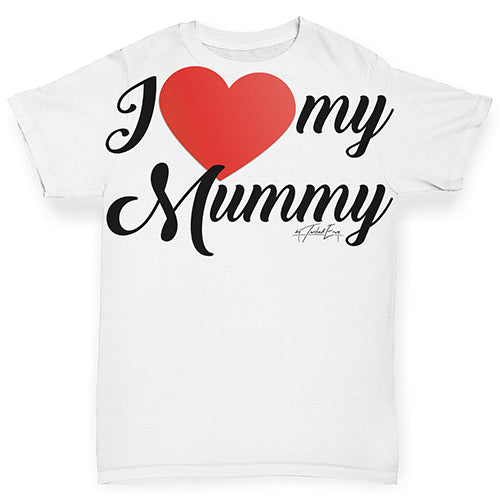 I Love My Mummy Baby Toddler ALL-OVER PRINT Baby T-shirt