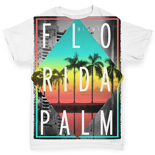 Florida Palm Baby Toddler ALL-OVER PRINT Baby T-shirt