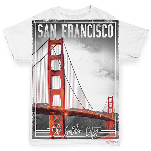 San Francisco Golden City Baby Toddler ALL-OVER PRINT Baby T-shirt