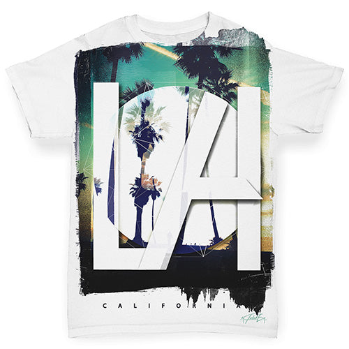 LA California Palm Trees Baby Toddler ALL-OVER PRINT Baby T-shirt