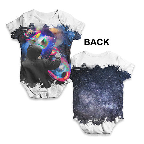 Neon Graffiti Baby Unisex ALL-OVER PRINT Baby Grow Bodysuit