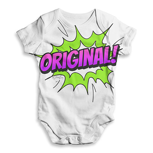 Original! Pop Art Baby Unisex ALL-OVER PRINT Baby Grow Bodysuit