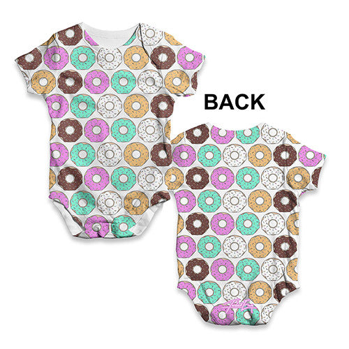 Homemade Doughnuts Baby Unisex ALL-OVER PRINT Baby Grow Bodysuit