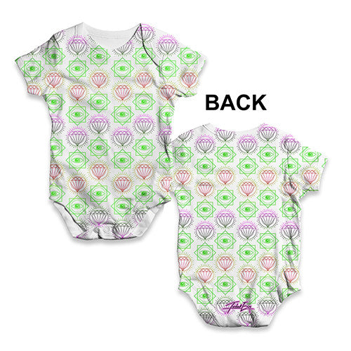 Diamond eye Baby Unisex ALL-OVER PRINT Baby Grow Bodysuit