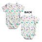 Twinkle Twinkle Litter Stars Baby Unisex ALL-OVER PRINT Baby Grow Bodysuit