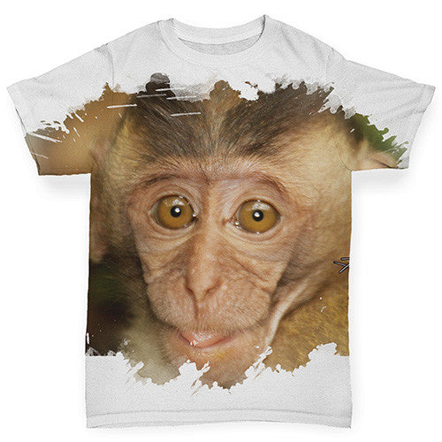 Capuchin Monkey Baby Toddler ALL-OVER PRINT Baby T-shirt