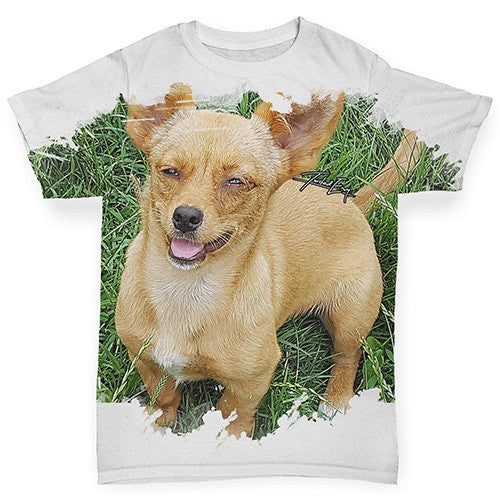 Chihuahua Baby Toddler ALL-OVER PRINT Baby T-shirt