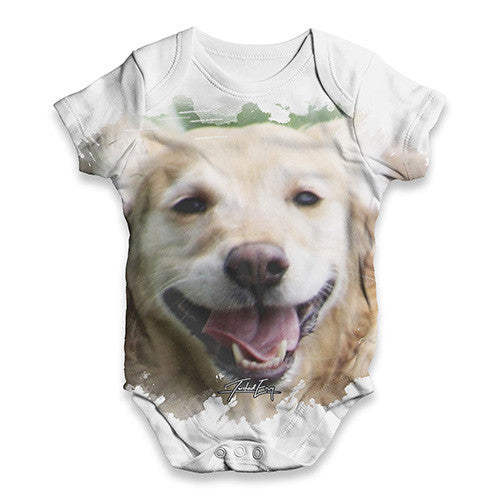 Labrador Baby Unisex ALL-OVER PRINT Baby Grow Bodysuit