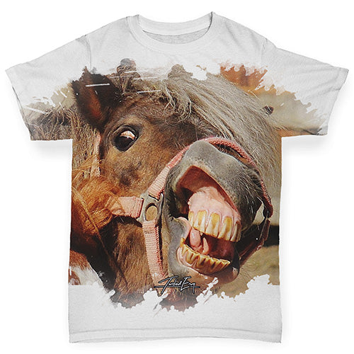 Laughing Horse Baby Toddler ALL-OVER PRINT Baby T-shirt