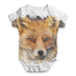 Red Fox Baby Unisex ALL-OVER PRINT Baby Grow Bodysuit