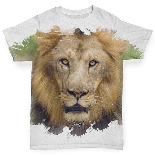 African Lion Baby Toddler ALL-OVER PRINT Baby T-shirt
