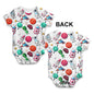 Spaceman Alien Baby Unisex ALL-OVER PRINT Baby Grow Bodysuit