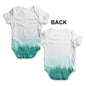 Misty Forest Landscape Baby Unisex ALL-OVER PRINT Baby Grow Bodysuit