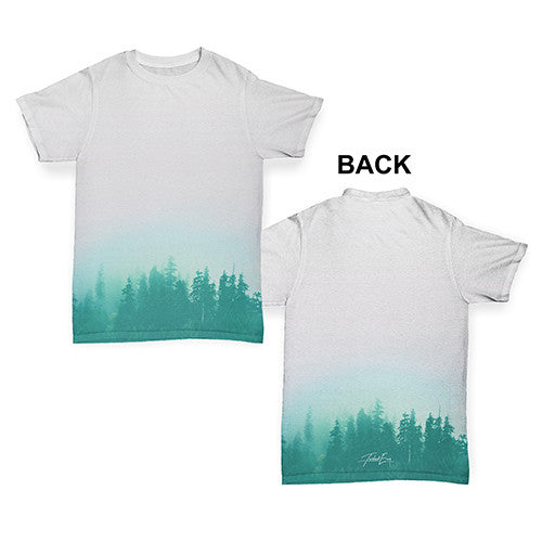 Misty Forest Landscape Baby Toddler ALL-OVER PRINT Baby T-shirt