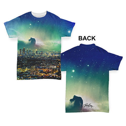 Los Angeles Cosmic Landscape Baby Toddler ALL-OVER PRINT Baby T-shirt