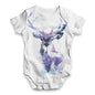 Cool Tone Deer Baby Unisex ALL-OVER PRINT Baby Grow Bodysuit