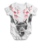 Floral Deer Baby Unisex ALL-OVER PRINT Baby Grow Bodysuit