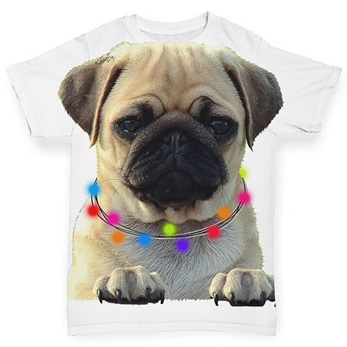 Pug In A Scarf Baby Toddler ALL-OVER PRINT Baby T-shirt
