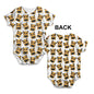 Teddy Love Baby Unisex ALL-OVER PRINT Baby Grow Bodysuit